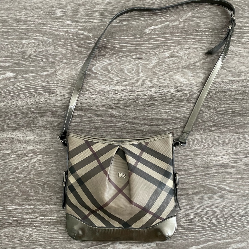 Burberry Crossbody Bag in Black and Tan